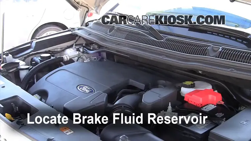 2011 Ford Explorer XLT 3.5L V6 Brake Fluid Add Fluid